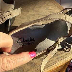 Clarks Beige Women's Sandals
